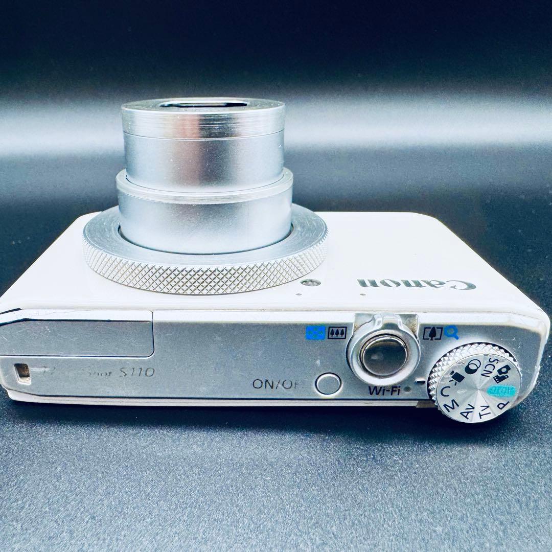 【訳あり】CANON PowerShot S110 ホワイト デジタルカメラ