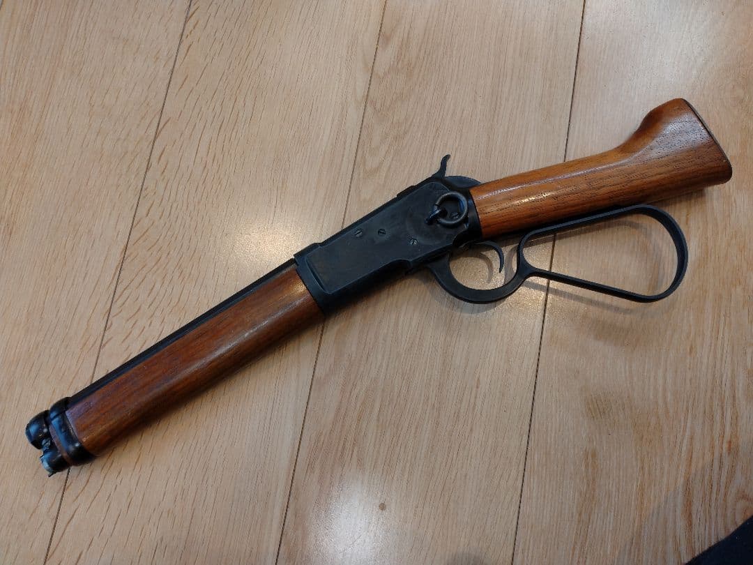 マルシン　ガスガン　ウィンチェスター　ランダルカスタム　木製　ガス漏れ品