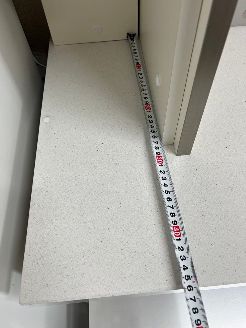 ①パモウナ　キッチンボード　食器棚　幅200センチ　上部分