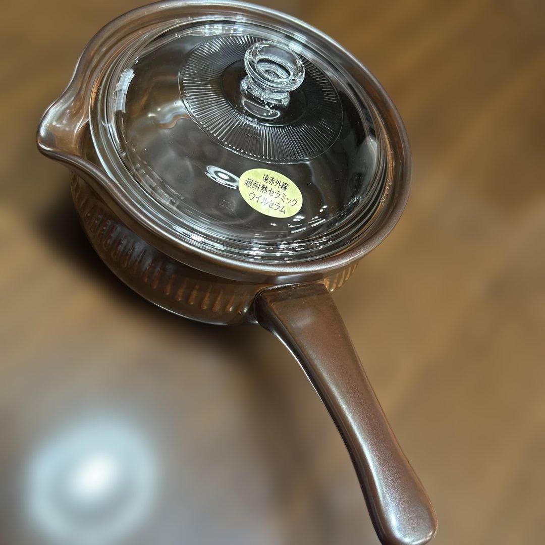 ウィルセラム　片手鍋 超耐熱セラミック