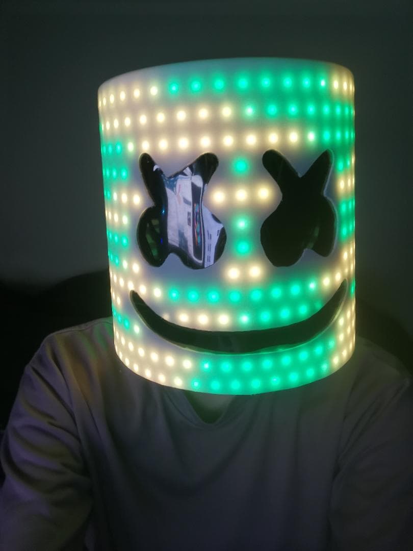 Marshmello マシュメロ  LED　マスク ヘルメット