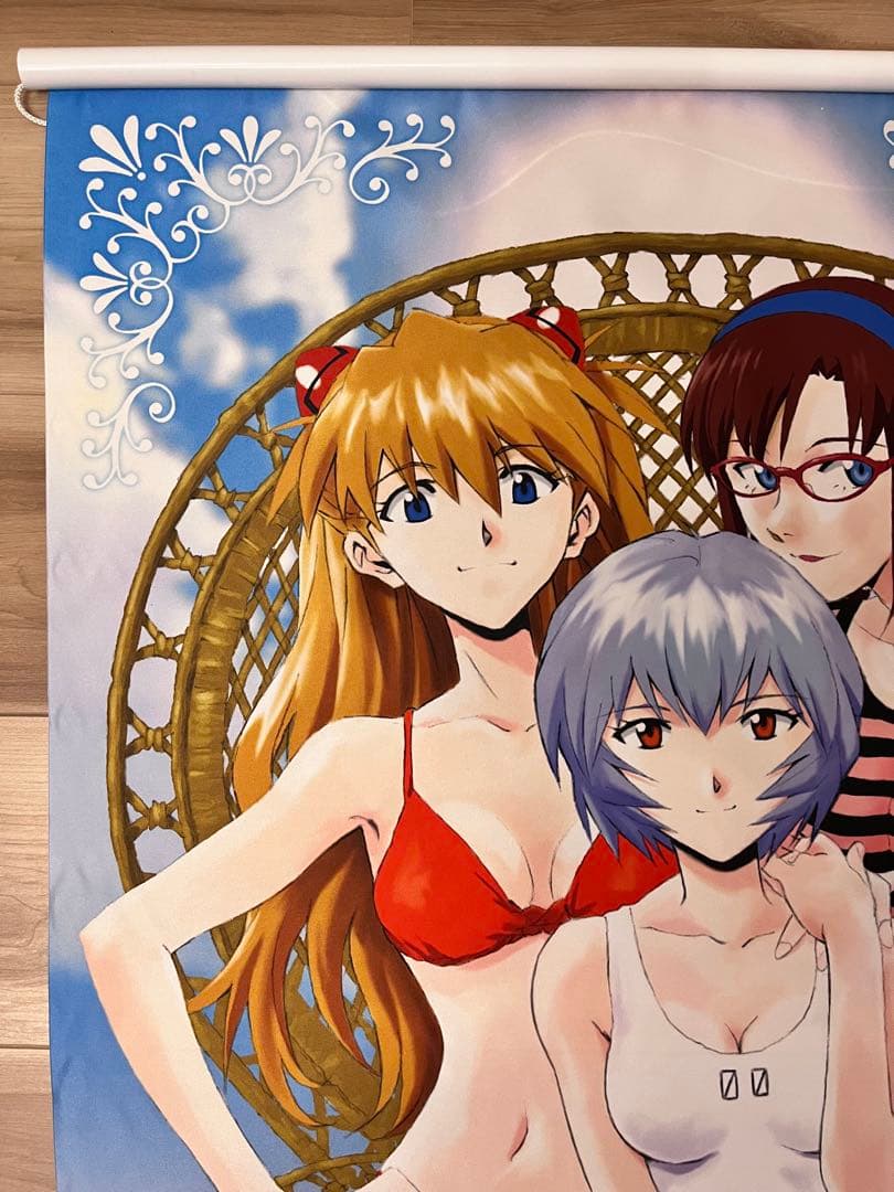 ヱヴァンゲリヲン新劇場版 タペストリー レイ、アスカ、マリ 約80×約60cm