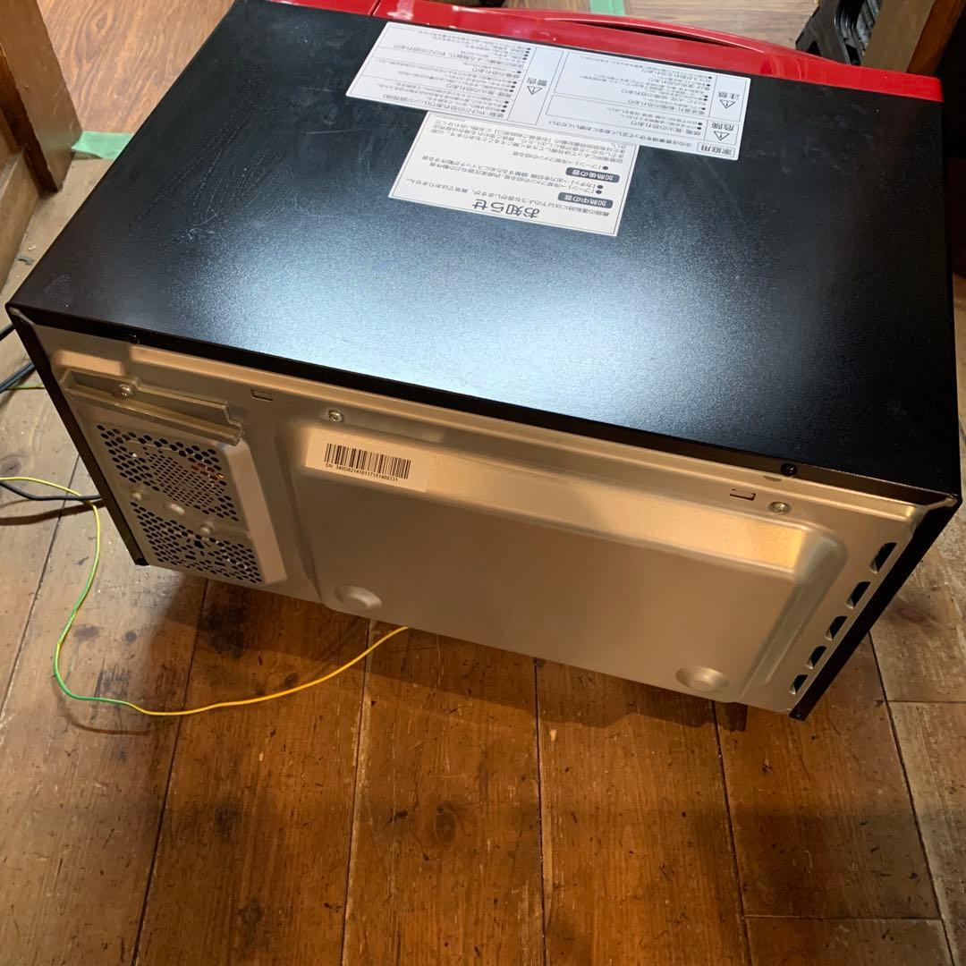 YAMAZEN 電子レンジ　YRK-F250SV 2021年製　レッド