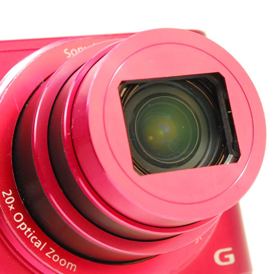 SONY DSC-WX300 ❤️スマホ転送 動作確認済 レッド ソニー コンデジ