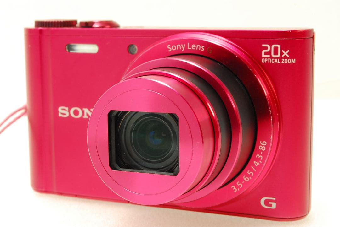 SONY DSC-WX300 ❤️スマホ転送 動作確認済 レッド ソニー コンデジ