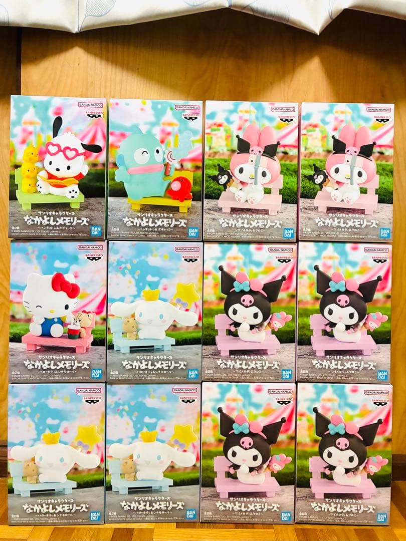 サンリオキャラクターズ　sofvimates なかよしメモリーズ　まとめ売り