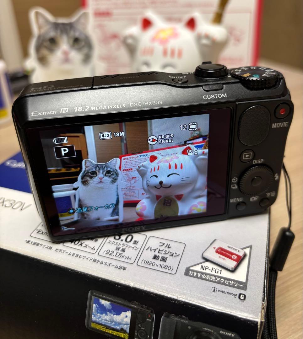 SONY Cyber-shot DSC-HX30V デジタルカメラ　箱あり