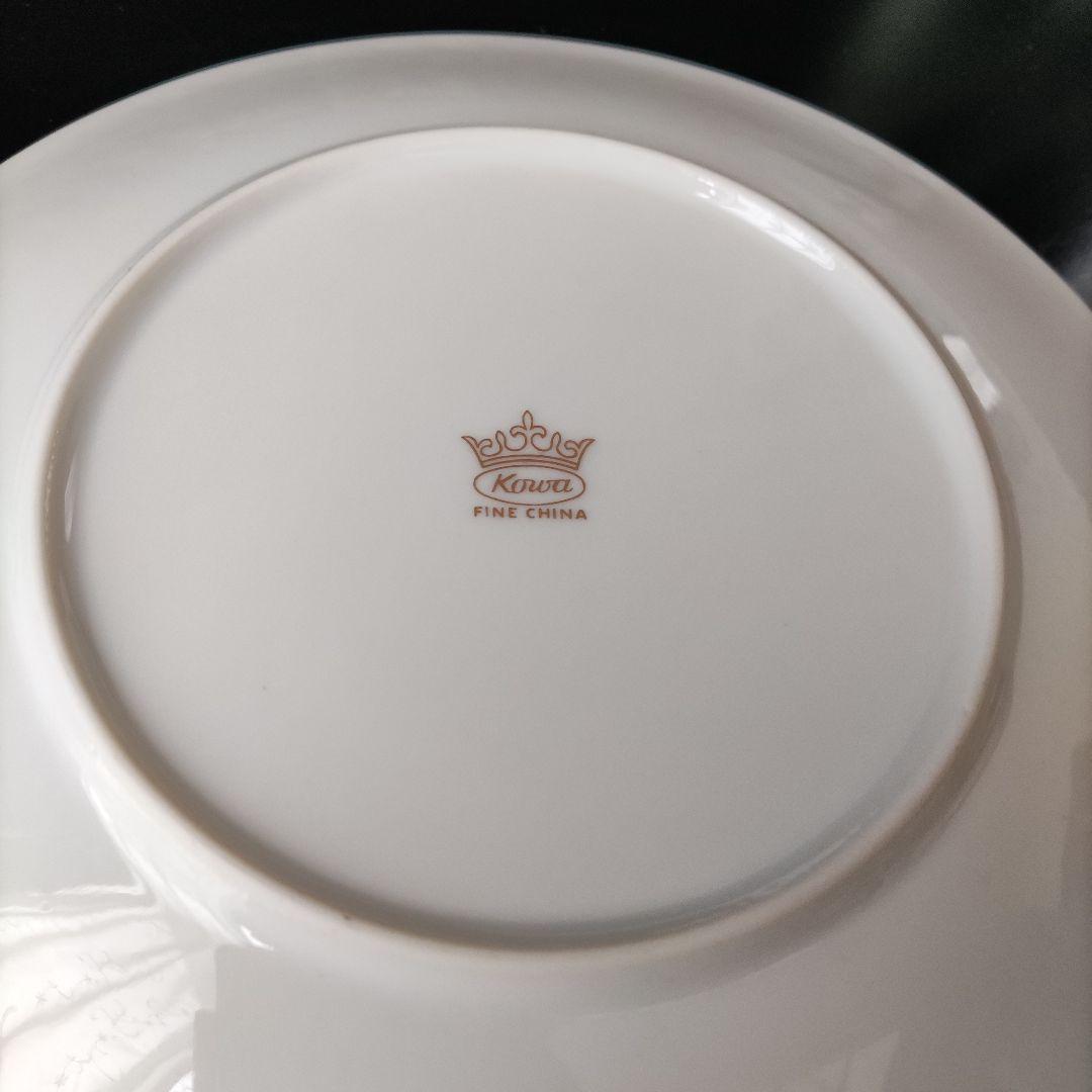 kowa fine china ホワイトシャルマン光和陶器 7種類24品