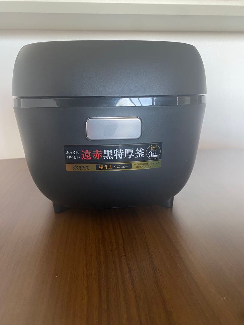 2023年製 TIGER マイコンジャー炊飯器 遠赤黒特厚釜3合