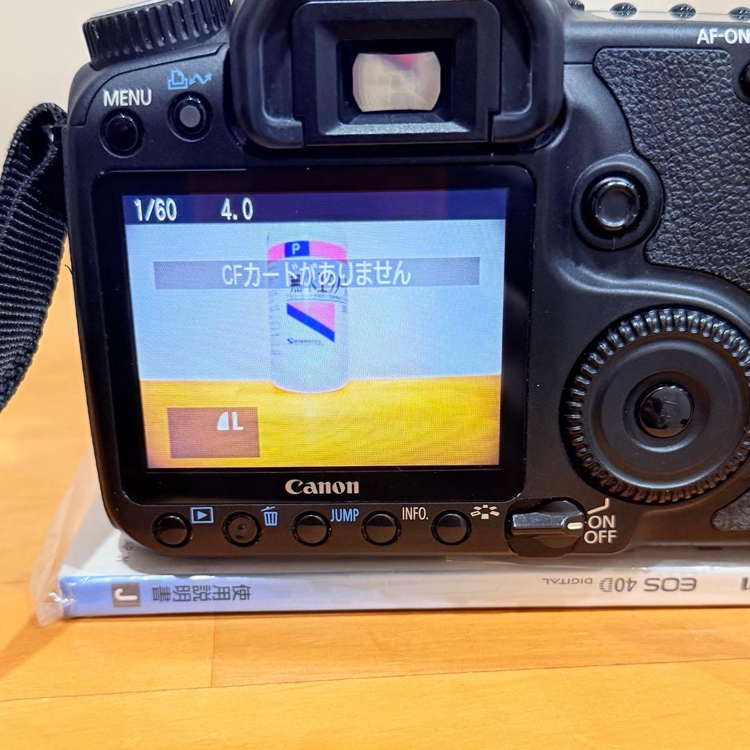 Canon EOS 40D ボディ　デジタル一眼レフ　カメラ　本体　キャノン
