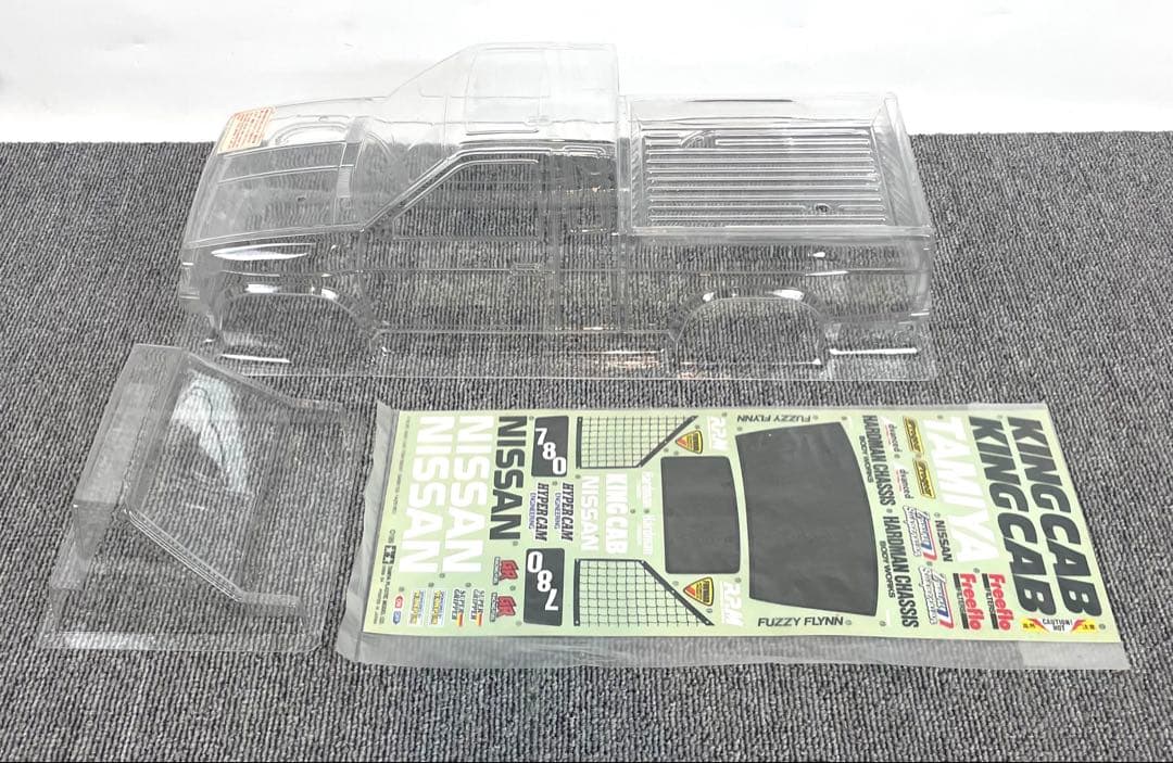 ⚫︎希少 TAMIYA NISSAN KING CAB ボディ デカール⚫︎