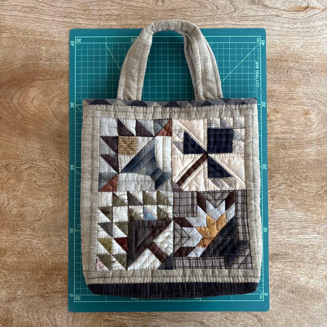 パッチワークキルト　リクエスト分　トートバック　ハンドメイド