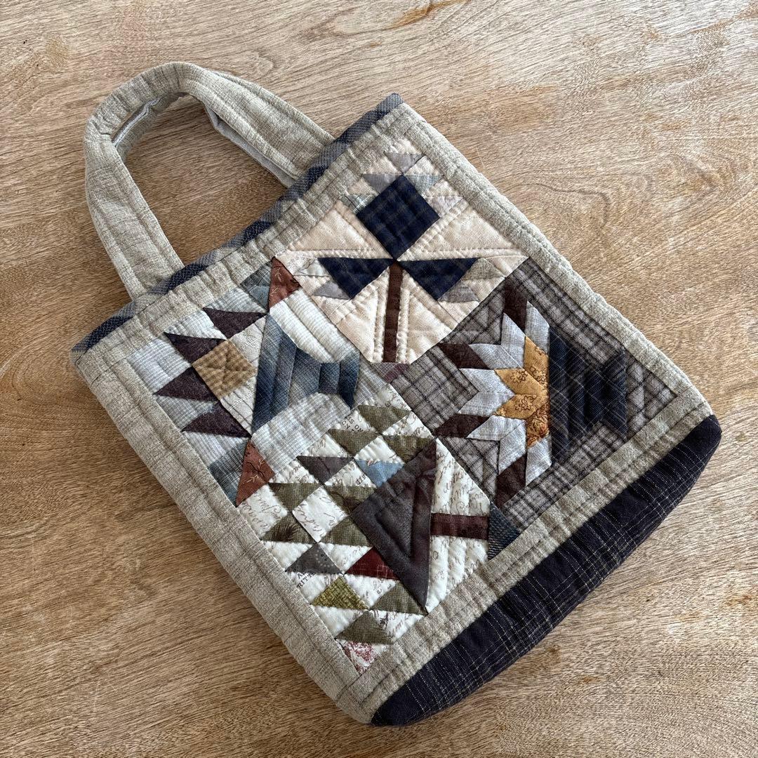 パッチワークキルト　リクエスト分　トートバック　ハンドメイド