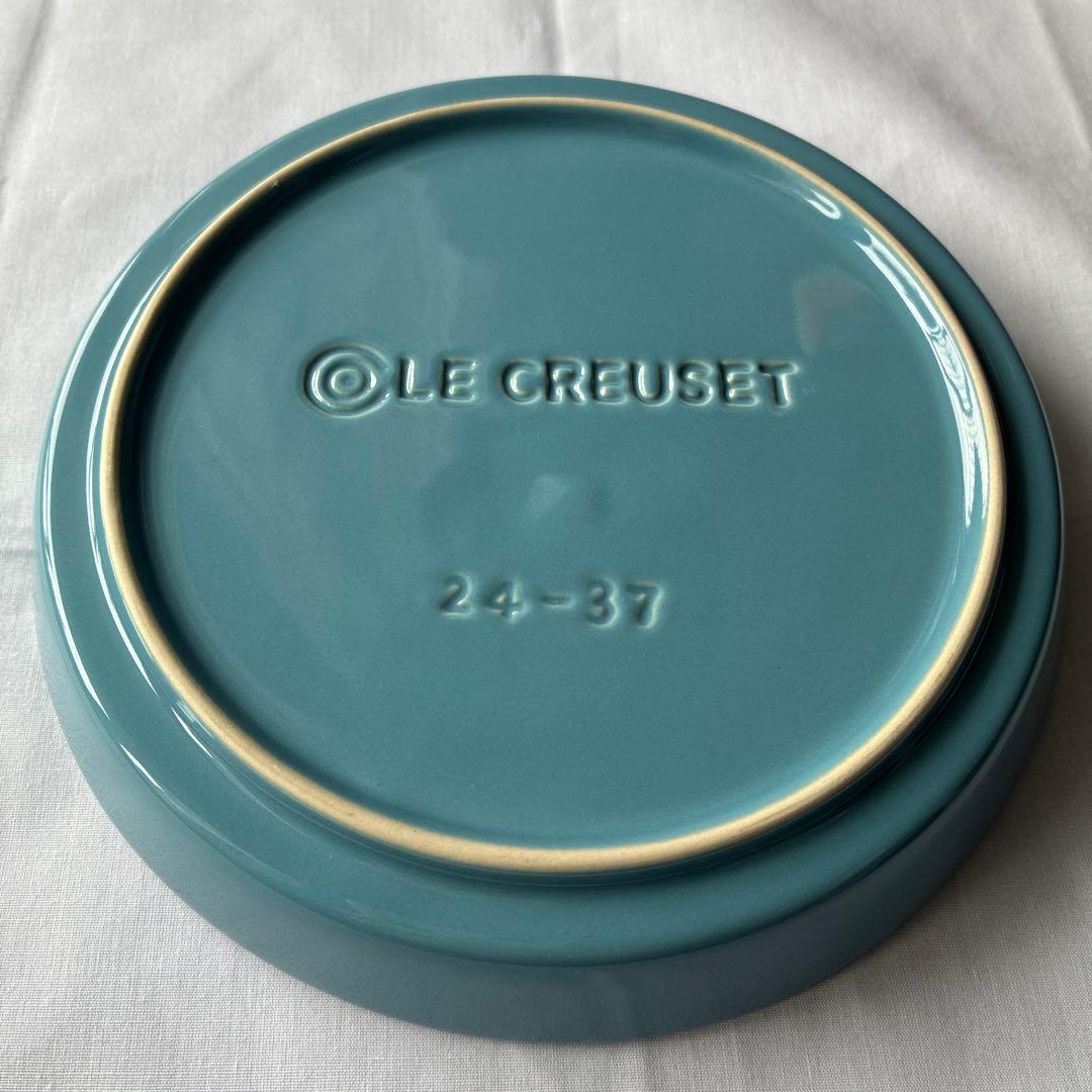 ル・クルーゼ　ラウンドプレート 17cm 4枚セット【新品・未使用】