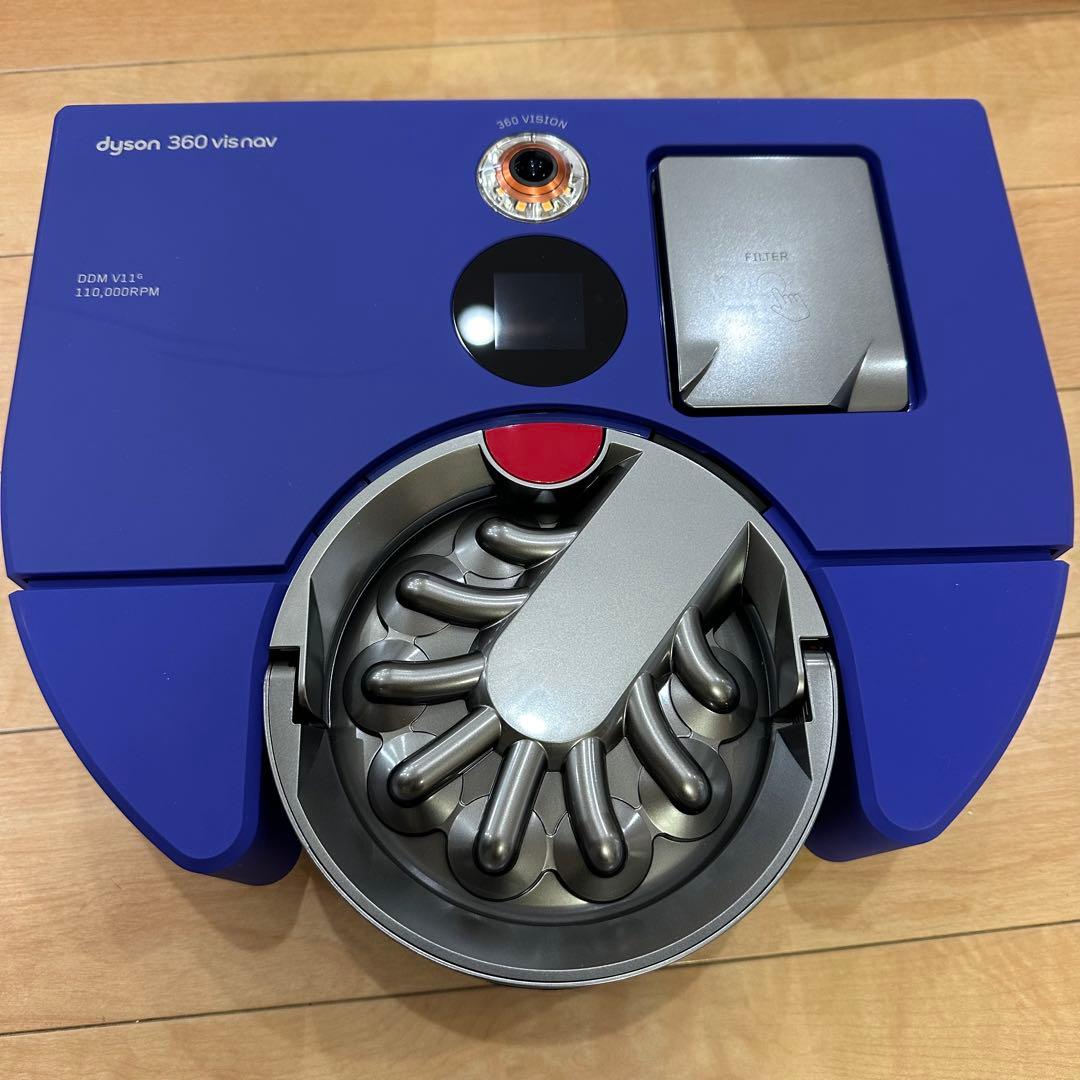 ① Dyson 360 Vis Nav ダイソン ロボット掃除機 予備付き