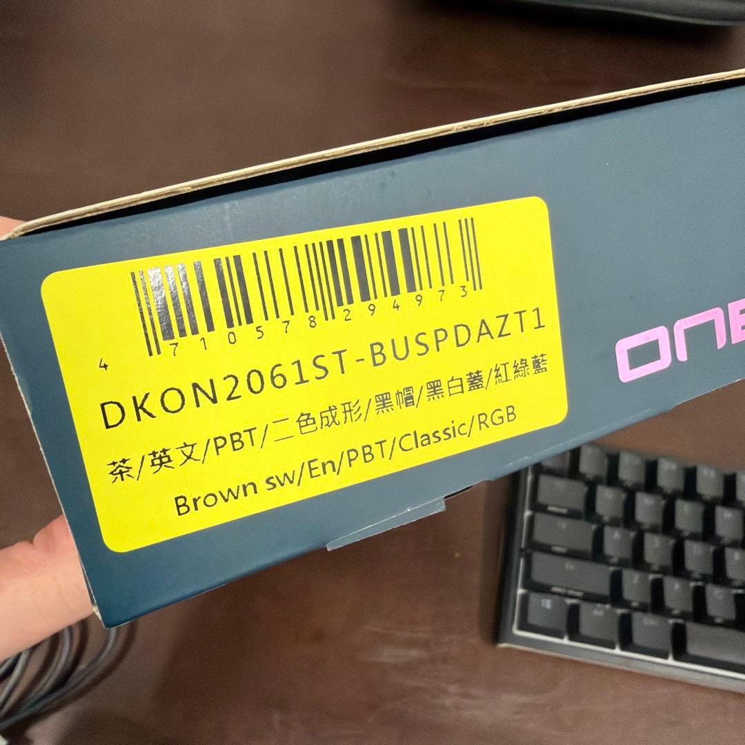 Ducky One 2 Mini ゲーミングキーボード ブラウンスイッチ