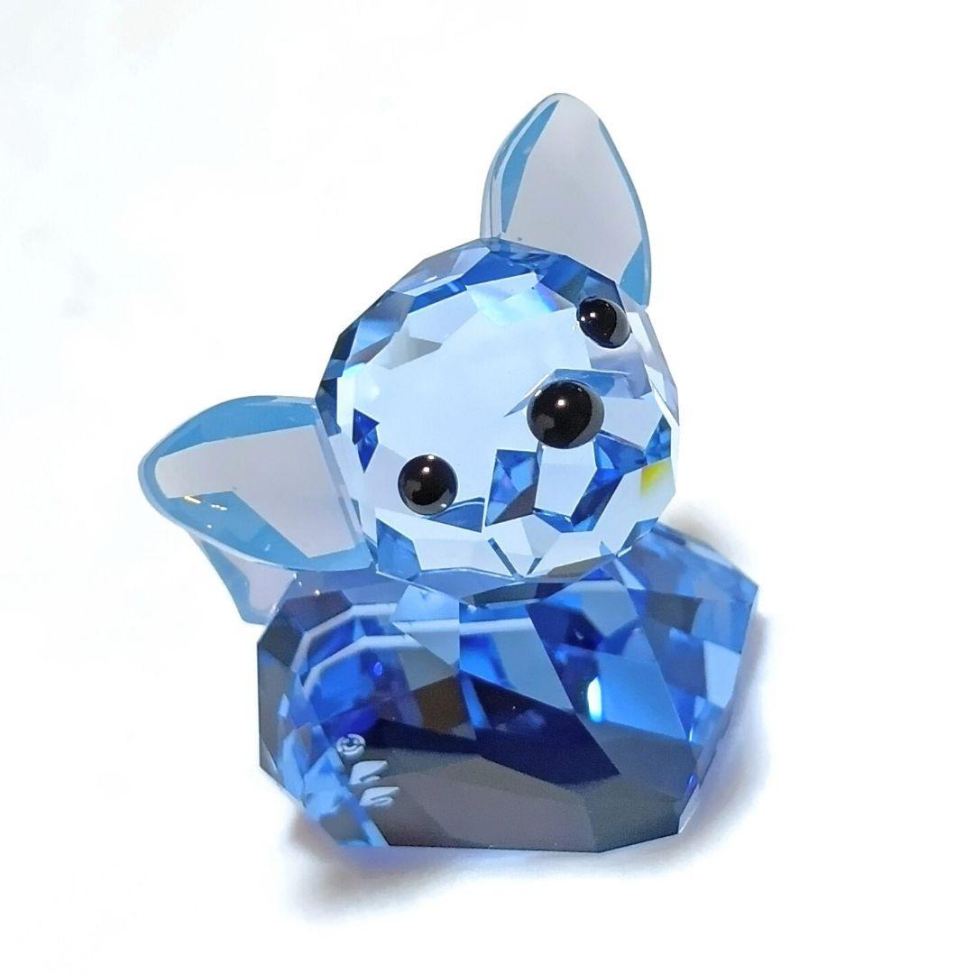 SWAROVSKI✳️廃盤 置物 3点セット イルカ 犬 鳥