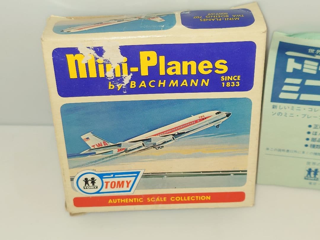 当時物 バックマン トミー ミニプレーン 航空機模型 ボーイング 707