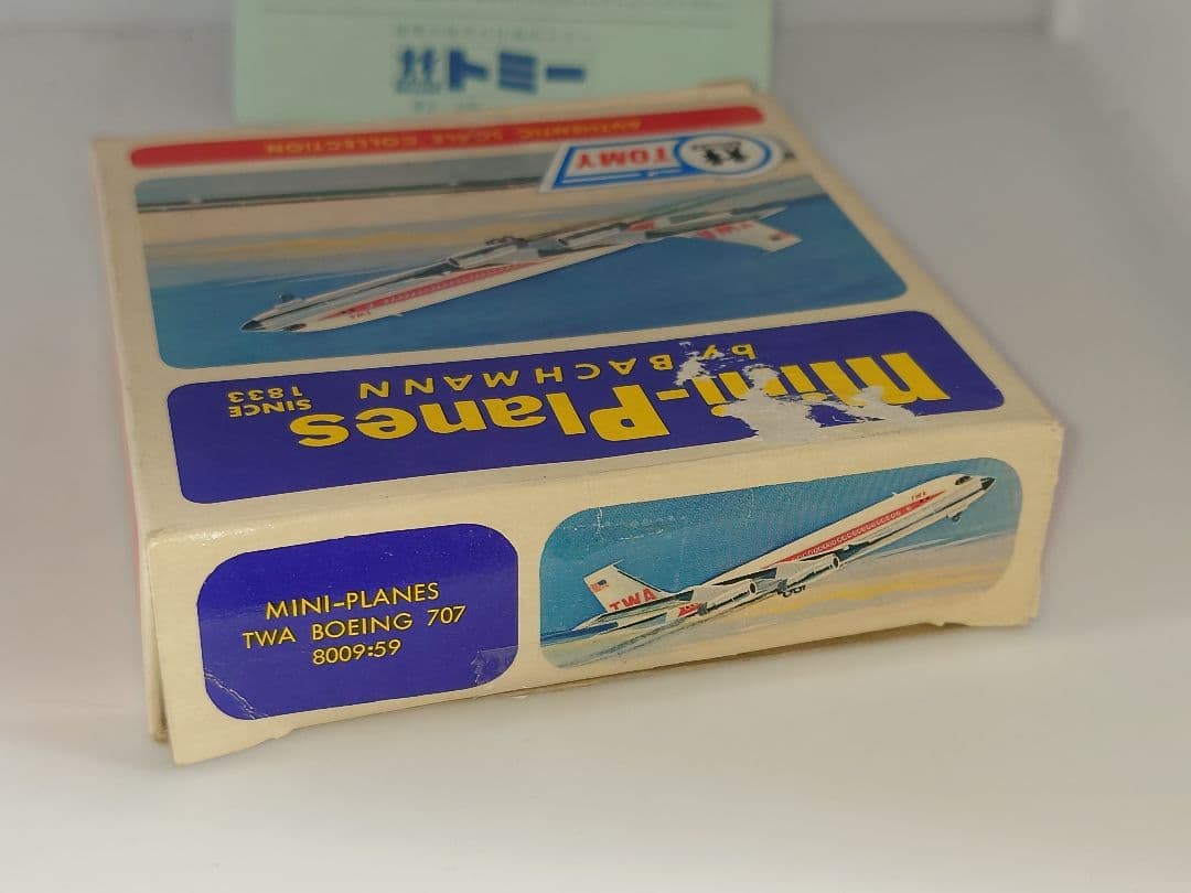 当時物 バックマン トミー ミニプレーン 航空機模型 ボーイング 707