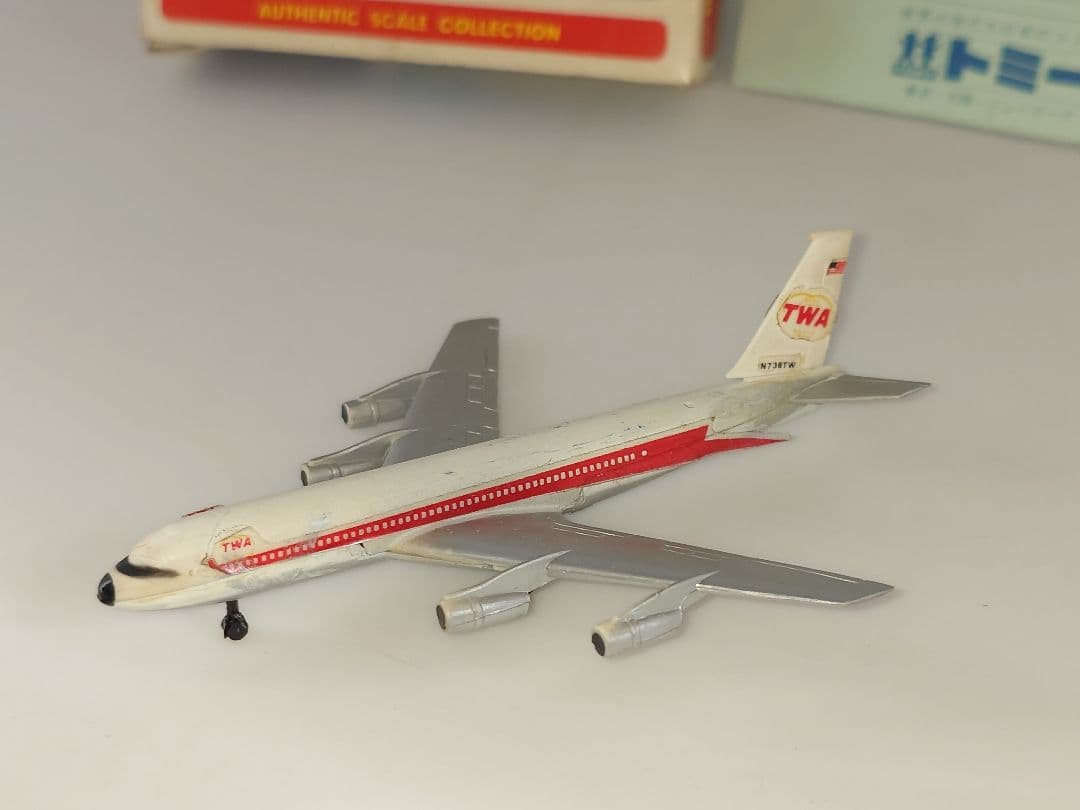 当時物 バックマン トミー ミニプレーン 航空機模型 ボーイング 707