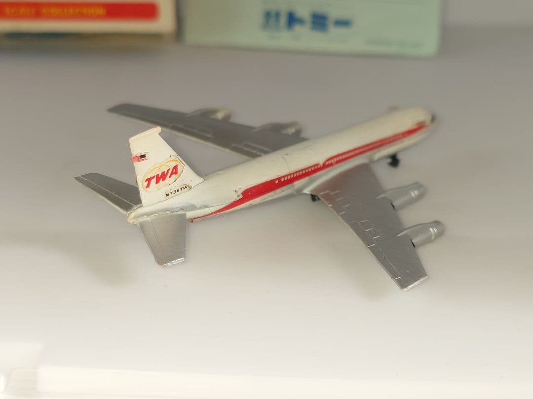 当時物 バックマン トミー ミニプレーン 航空機模型 ボーイング 707