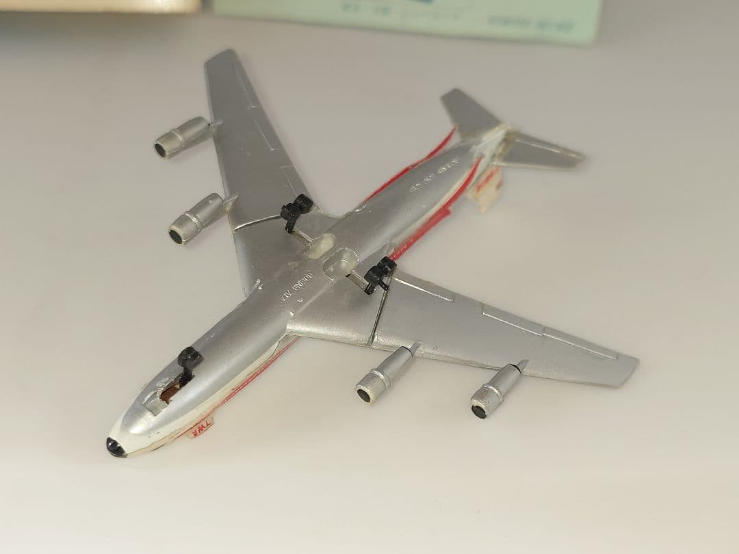 当時物 バックマン トミー ミニプレーン 航空機模型 ボーイング 707
