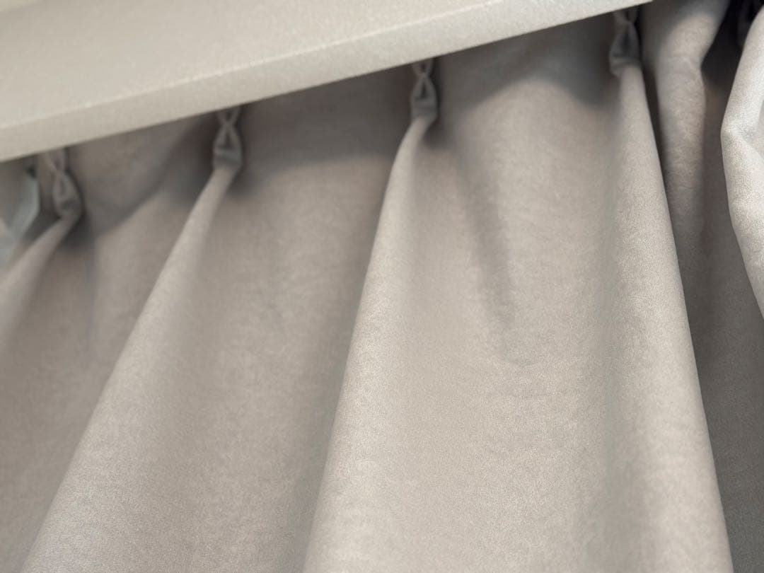 ウニコ　ドレープ・レースカーテン　セット【