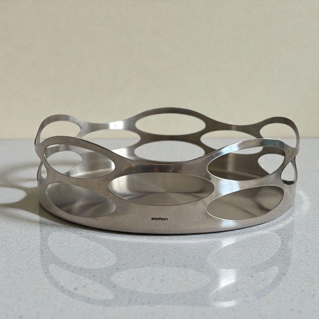 廃盤⭐️デンマーク・Stelton（ステルトン）ブレッドトレー・ライム