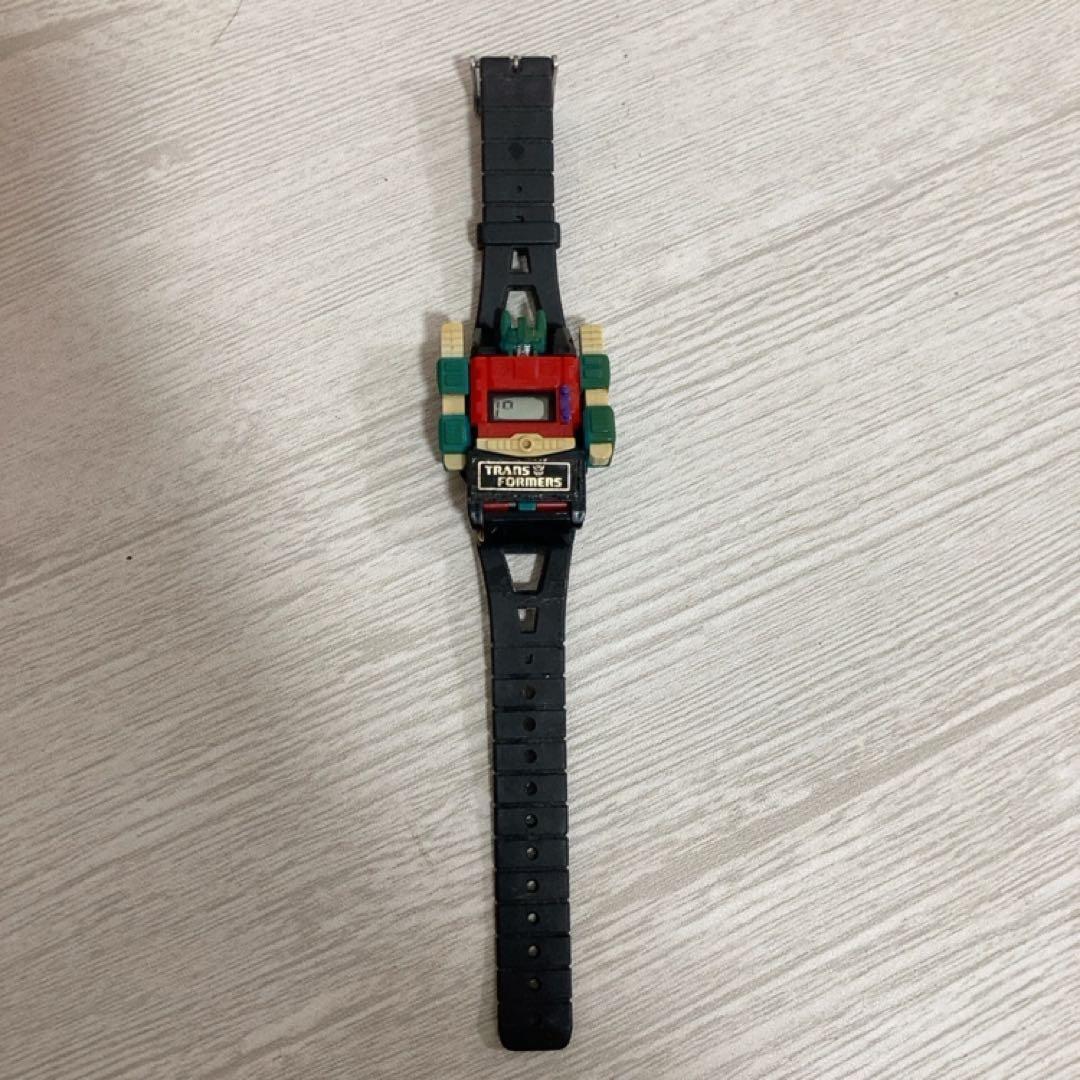 【希少・当時物】タカラ ウォッチロボ トランスフォーマー 液晶一部表示あり