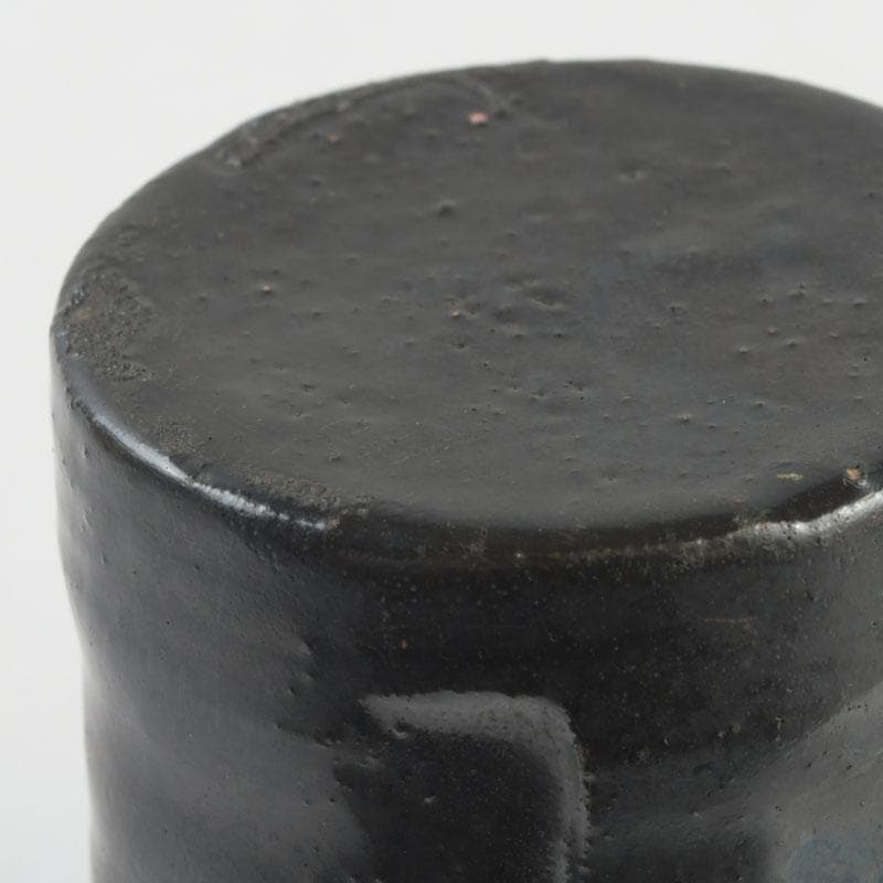 クレヨン7色 　草文　茶入　仕覆付　裏千家八代　又玄斎極め箱　D 9466