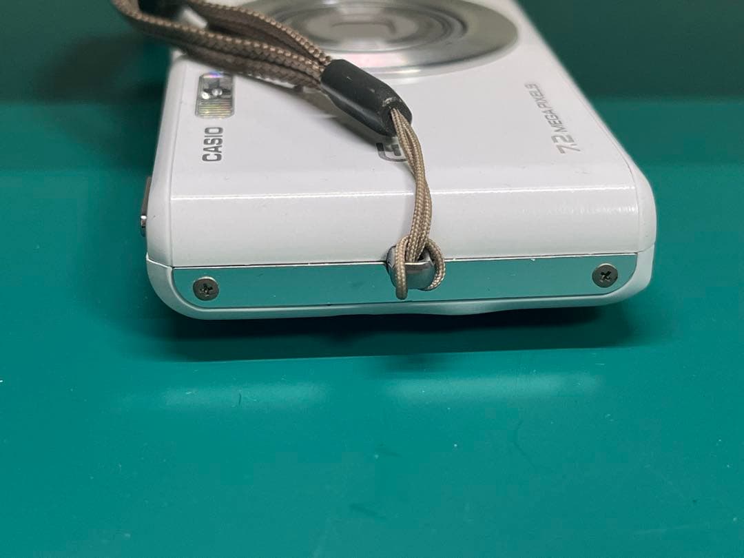 【動作確認済】CASIO EXILIM EX-Z77 ホワイト★すぐ使えるセット
