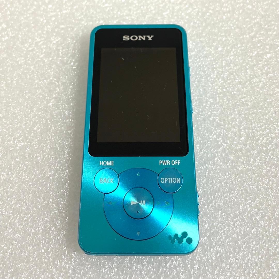 【バッテリー良好】SONY ウォークマン　NW-S15 16GB あお