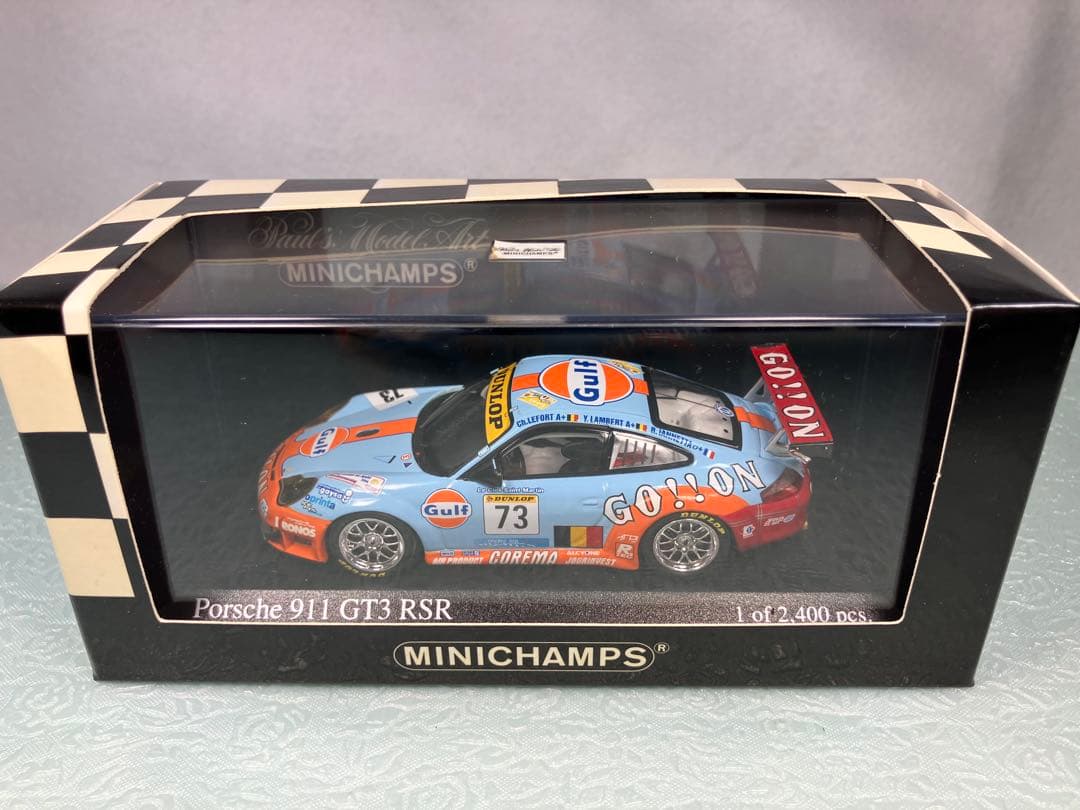 ミニチャンプス　Porsche 911 GT3 RSR 2006年ル・マン