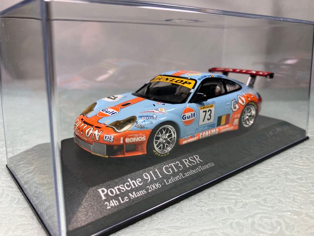 ミニチャンプス　Porsche 911 GT3 RSR 2006年ル・マン