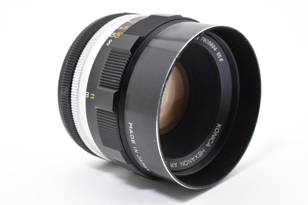 コニカ HEXANON AR 200mm F3.5＆52mm F1.8 カメラ