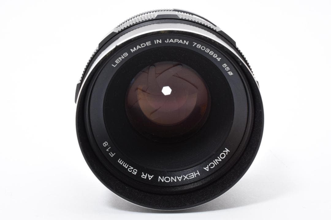 コニカ HEXANON AR 200mm F3.5＆52mm F1.8 カメラ