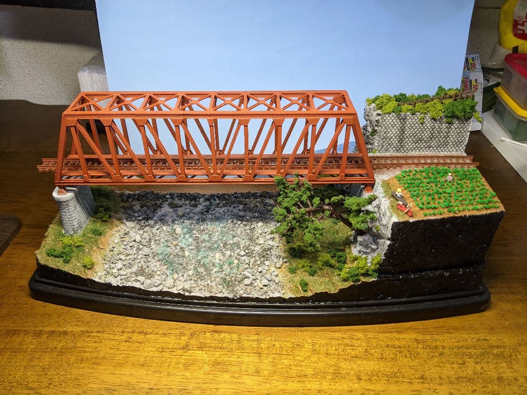 nゲージ ジオラマ KATO TOMIX 模型 展示台 鉄橋 橋