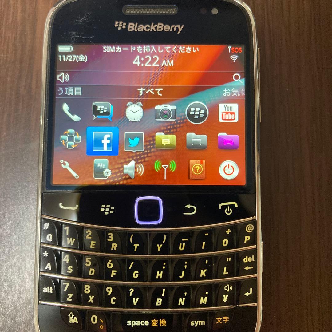 スマートフォン本体 BlackBerry Bold 9900 docomo