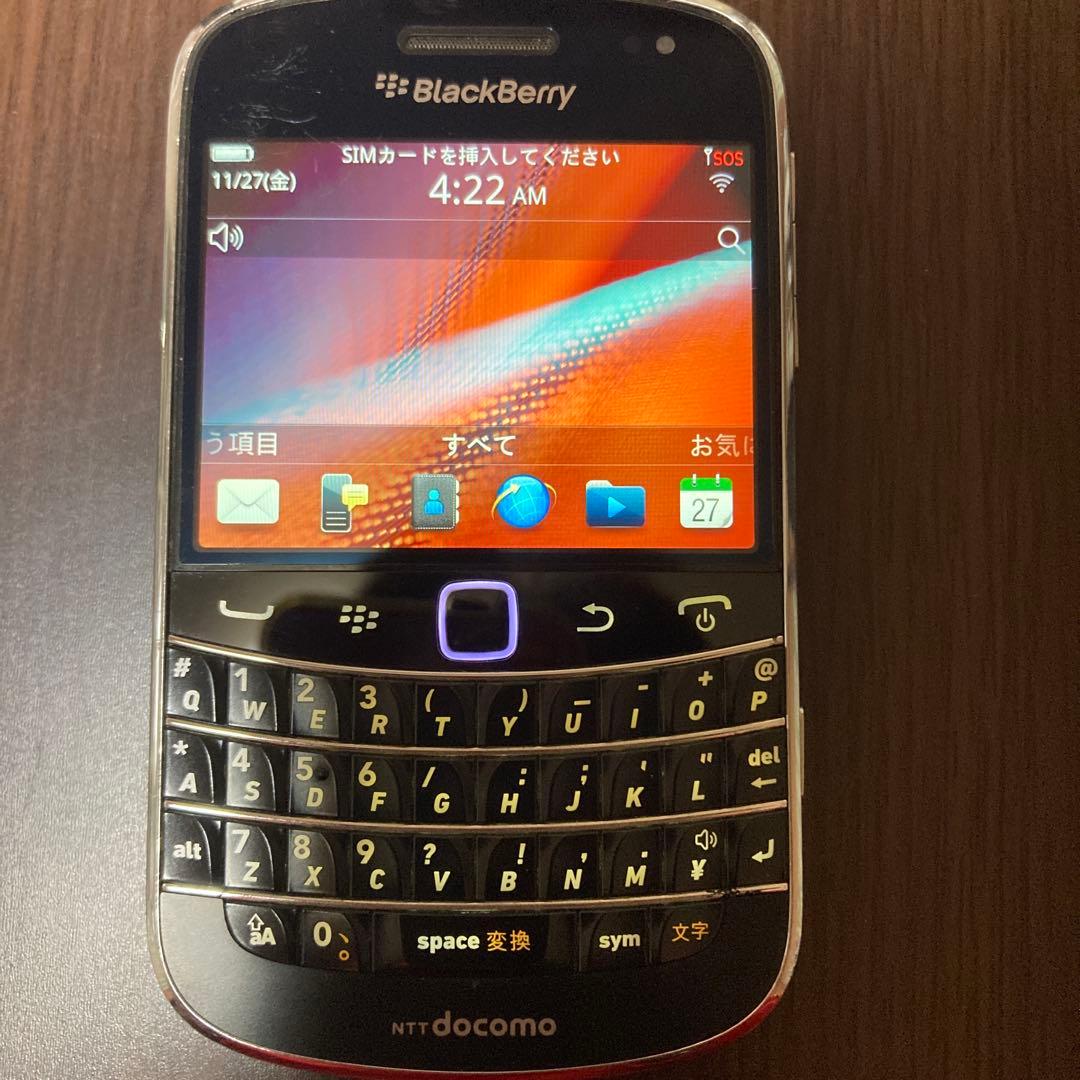 スマートフォン本体 BlackBerry Bold 9900 docomo