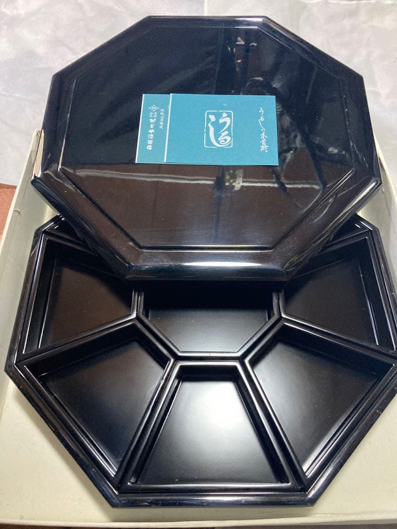 木曽漆器　重箱一段？　オーダー品　未使用品