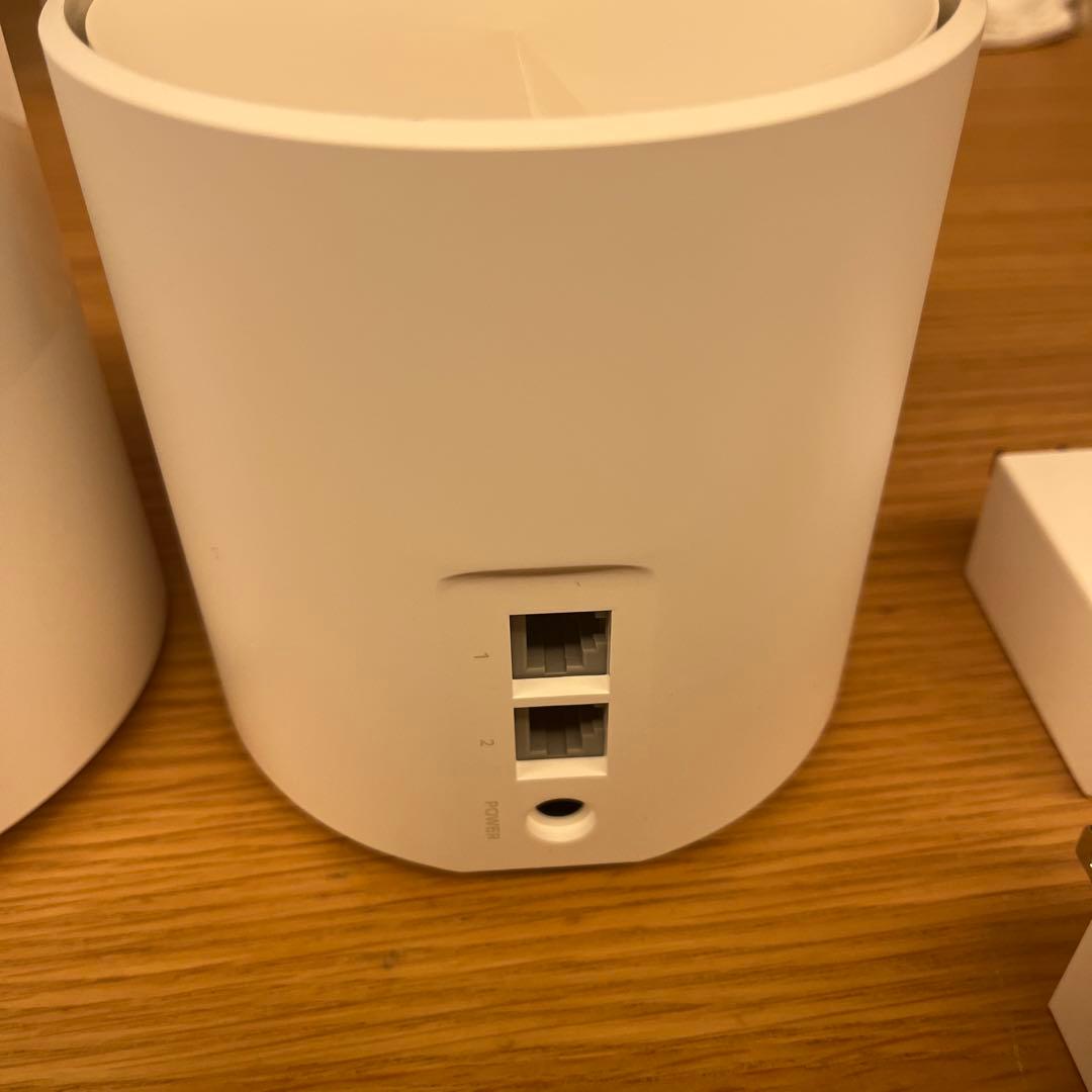 TP-Link Deco X20 Wi-Fi 6 ルーター2台セット　初期化済み