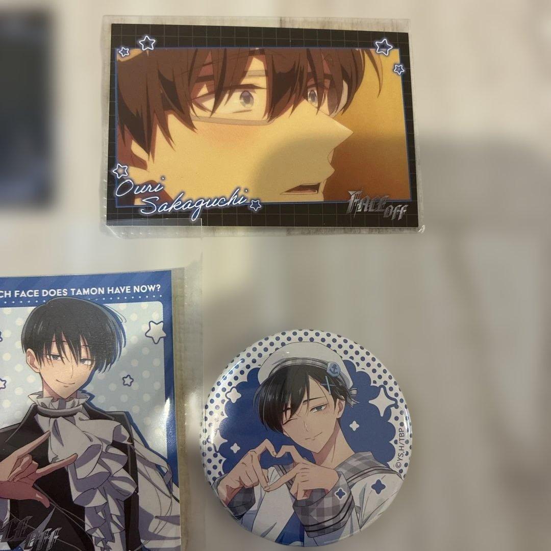 多聞くん今どっち！？ 坂口桜利 缶バッジ カード セット