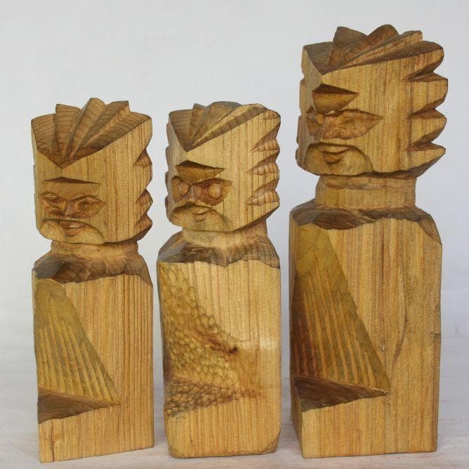 円空仏　護法神ファミリィー