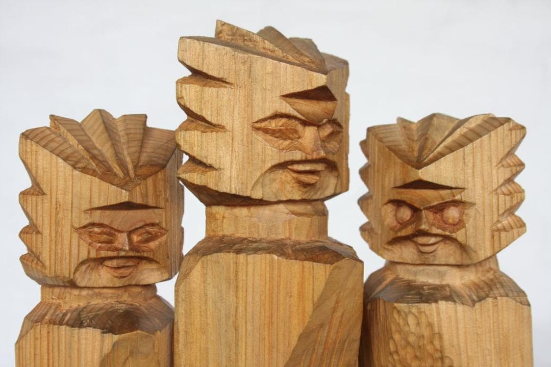 円空仏　護法神ファミリィー