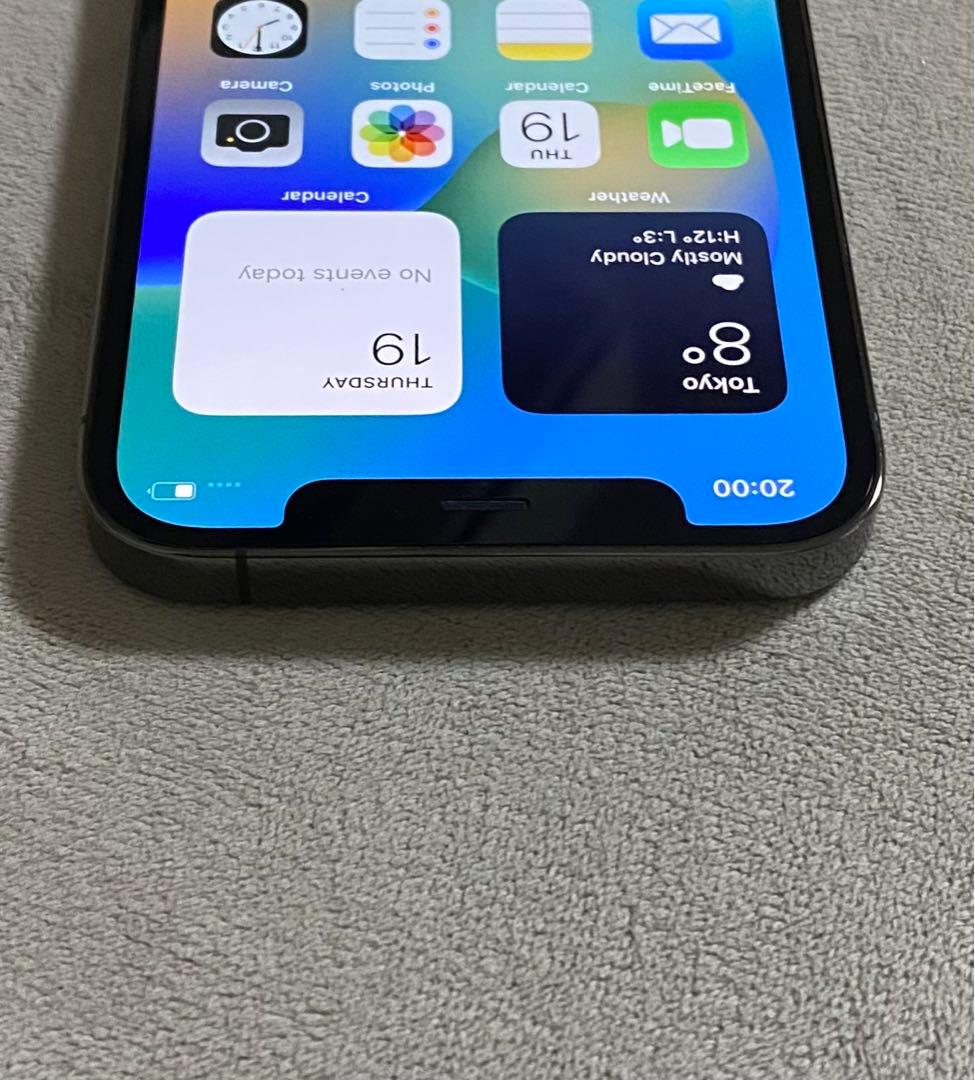 iPhone 12 pro グラファイト 256 GB SIMフリー