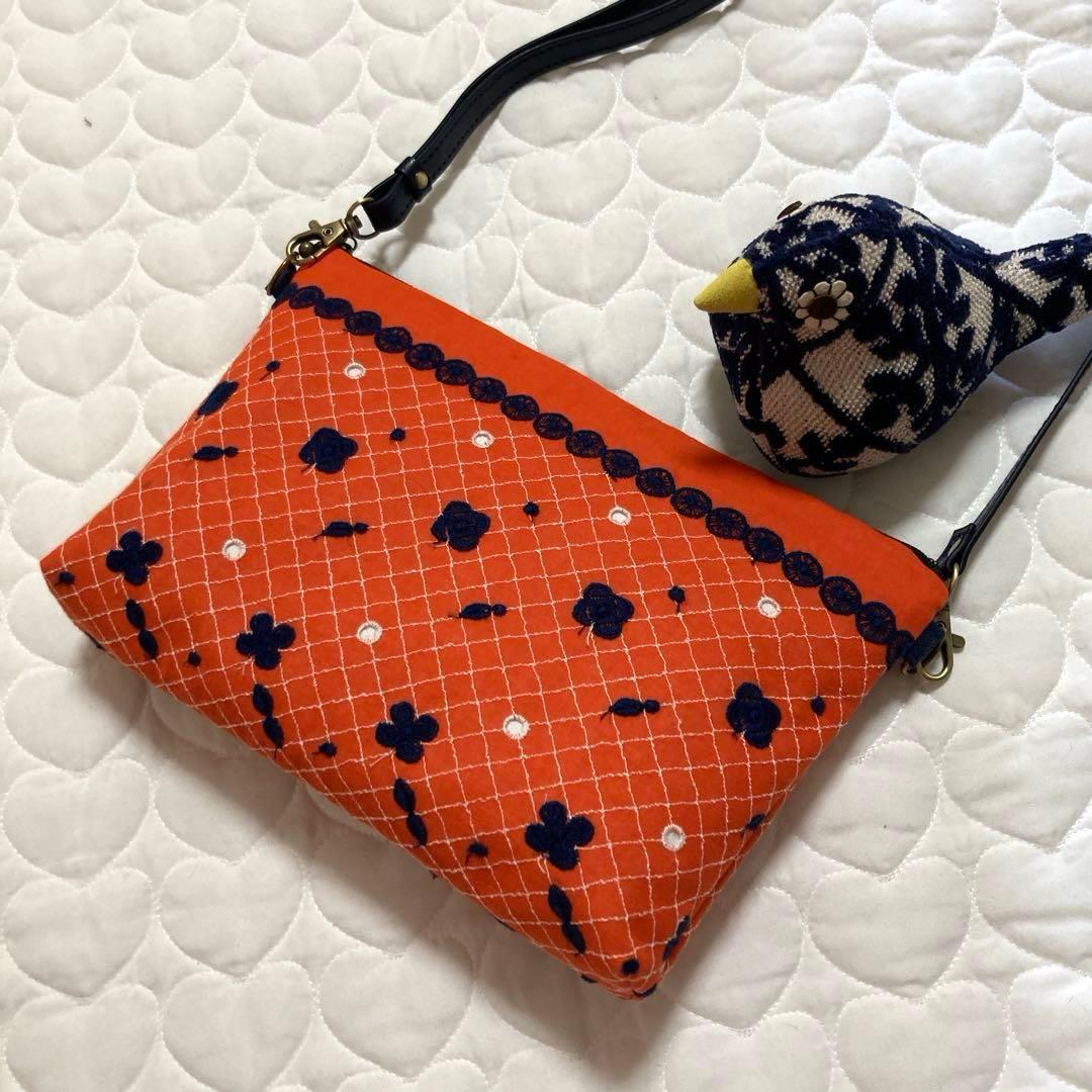 729 四角いショルダーバッグ　flower candy ★レア★