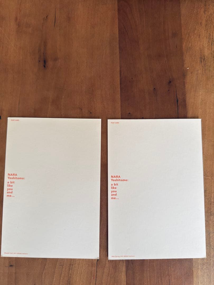 YOSHITOMO NARA 森ガールキーホルダーとポストカード２枚　2012