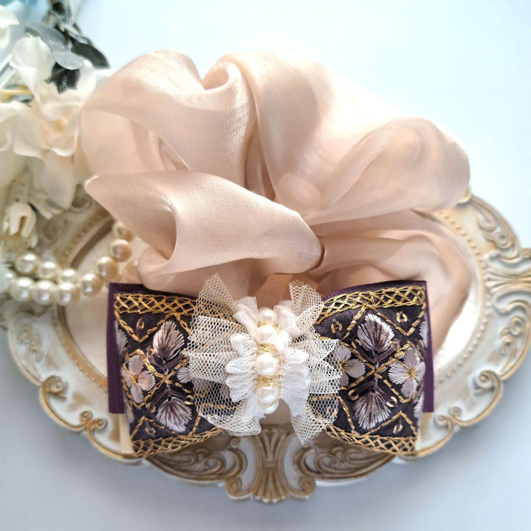 ヒロ様お取引中⭐3512⭐❣️大人可愛い春夏アクセ❣️オリジナル✴インド刺繍