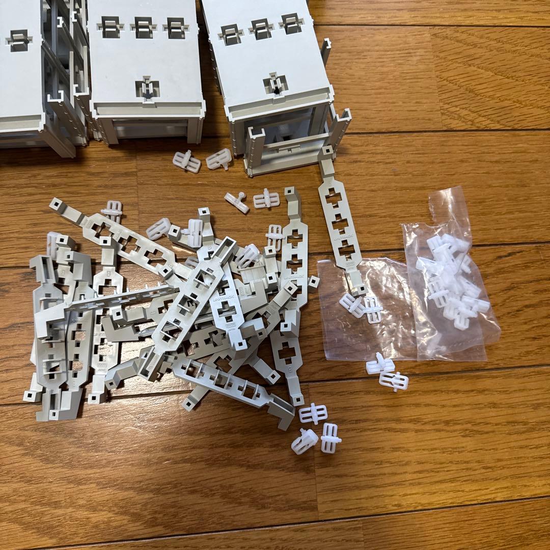 Nゲージ 鉄道模型 レールと建物セット