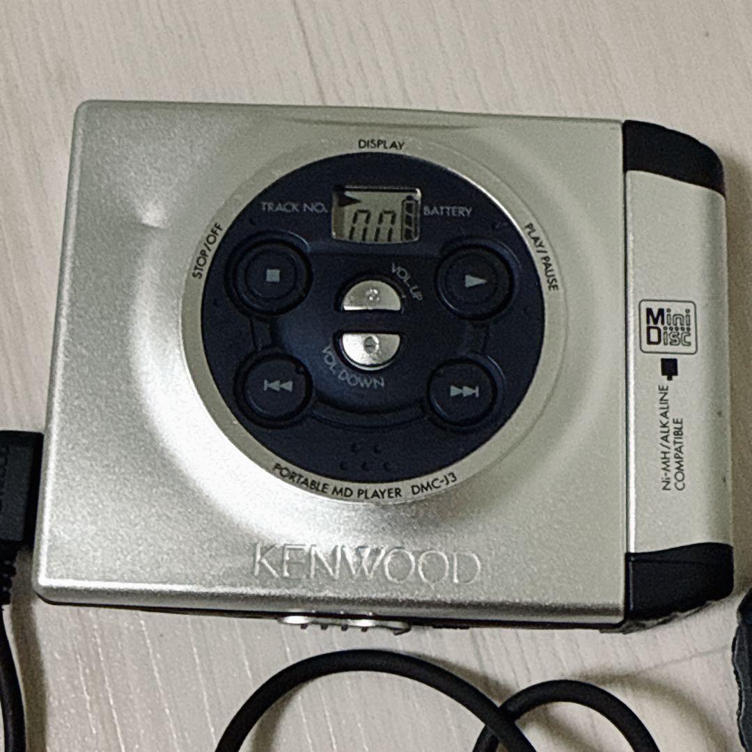 1909【箱付き】KENWOOD MDプレーヤー DMC-J3 ケンウッド